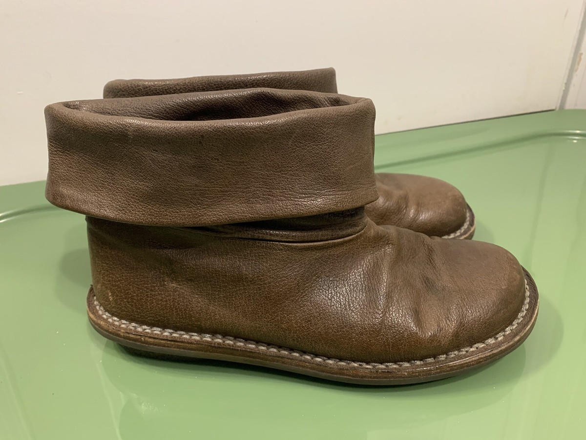 Trippen ★goblet39 Trippen Women's Brown Leather Zip Up Boots Size 39 /US 9