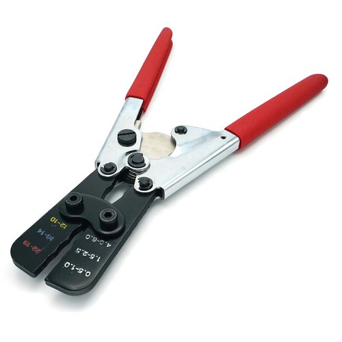 FTZ Electrical Ratcheting Crimp Tool for 2210 Gauge Insulated