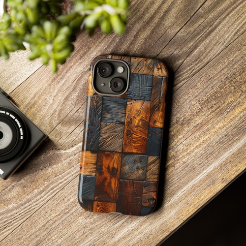 Phone-Ink iPhone, Pixel, Samsung Galaxy Case - Vintage Rustic Wood UV Print - 第 22/191 張圖片