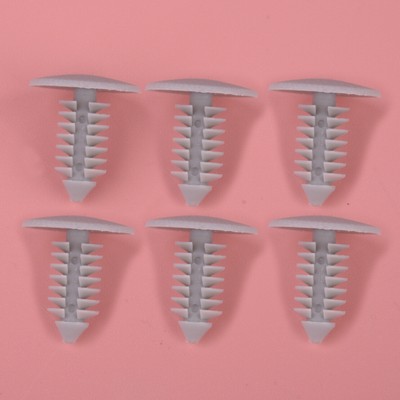 Push Type Clip Nylon Retainer Bumper Fender X-Mas Tree Rivet Fit 9mm Hole New