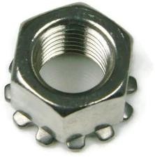 Stainless Steel Keps K Lock Nut UNF 3/8-24, Qty 25