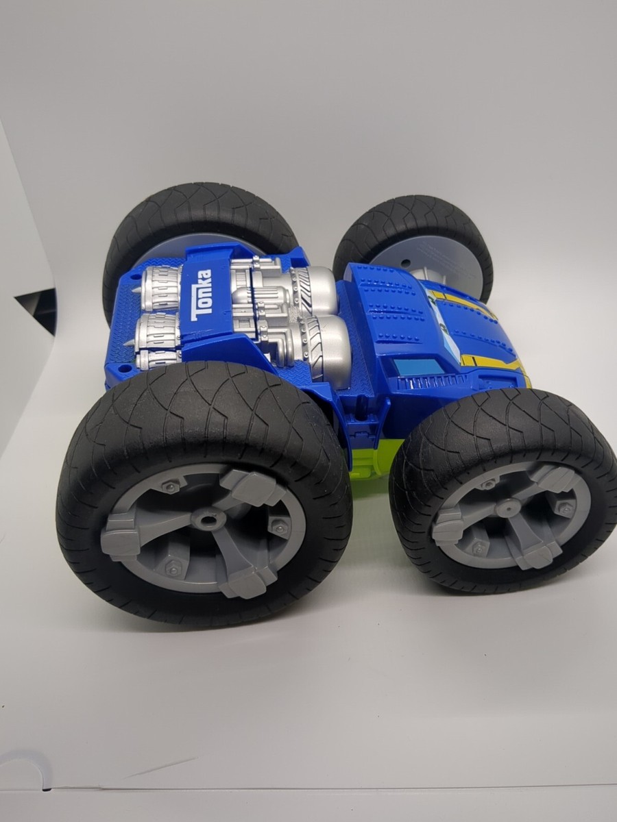 Tonka RC Car Flip Bounce Back Racer Blue Green | eBay