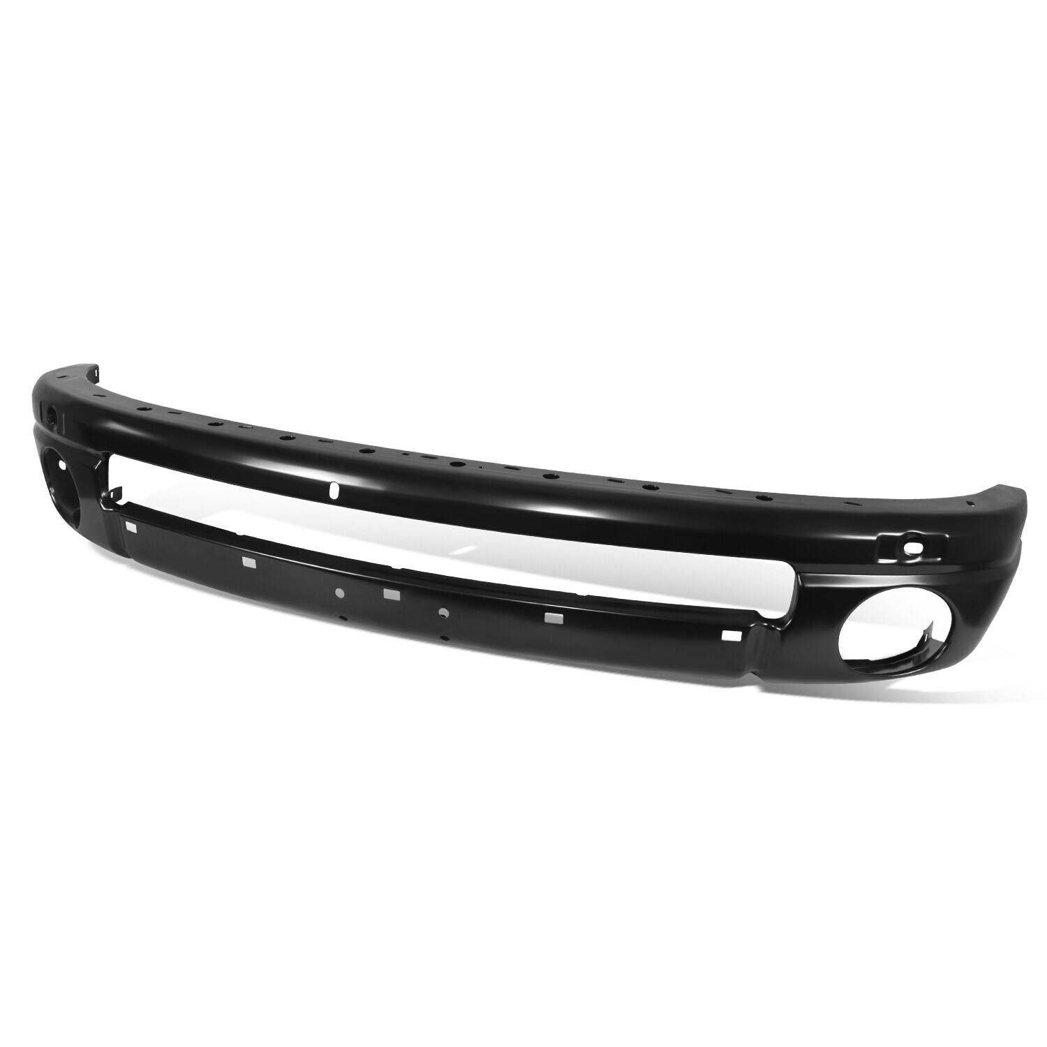 Complete Chrome Front Bumper Kit For 2002-2005 Dodge Ram 1500/2500/3500 - Includes Bumper, Trim & Valance