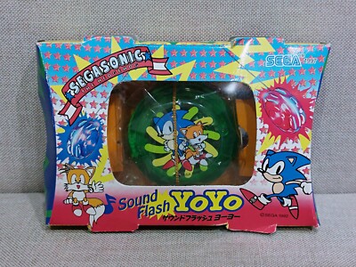 SEGASONIC 1992 Sound Flash YoYo Sonic The Hedgehog Tails SEGA 1997 V02 2.4in