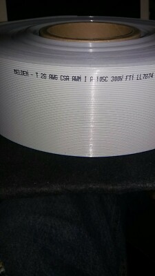 Belden 9L26050 50 conductor 26 awg ribbon cable    $7.95 per 10ft.