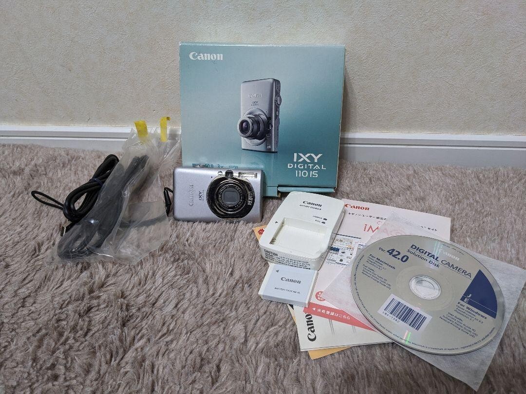 Canon IXY 110 IS Ai AF 10.0 Mega Pixels Digital Camera Sil