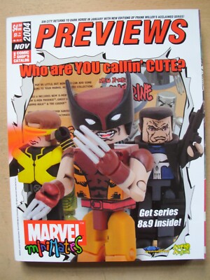 Previews Vol. XIV 11 (November 2004) Marvel Minimates Constantine DC Image