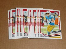 2023 Panini Donruss BASE LOT OF 29 CARDS DRUE TRANQUILL CHIEFS #156