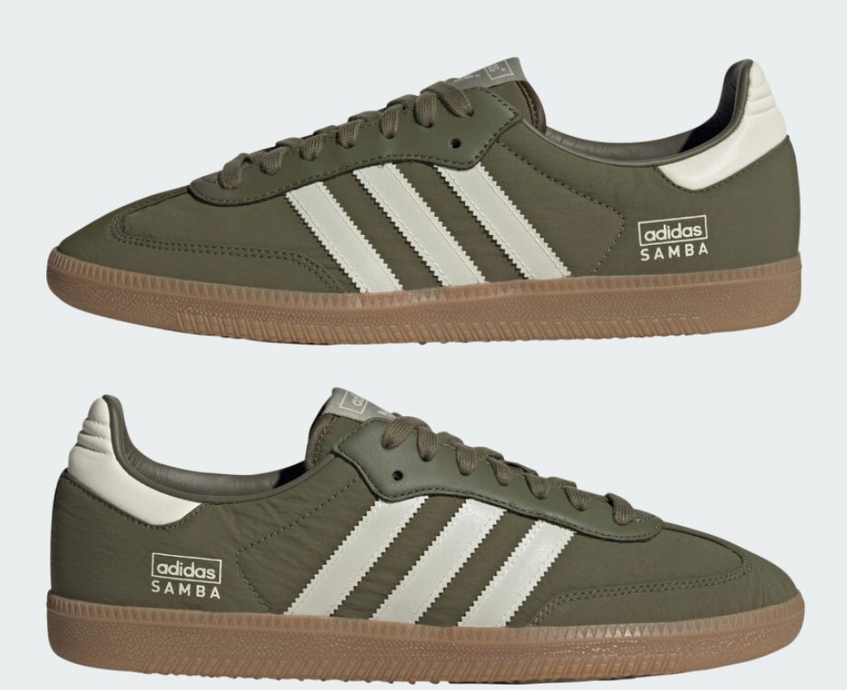 Adidas originals Samba nylon IE3440 MEN'S SHOES Gum | eBay