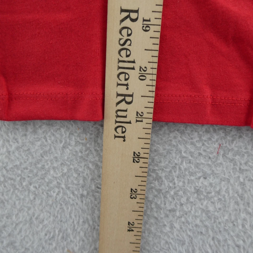 St Louis Cardinals Shirt Kids Medium Red '47 Brand Long Sleeve Cotton Knit Youth - Image 4 of 4