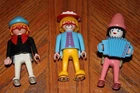 VINTAGE Geobra 1970s and 1980s CLOWN Collector's Figures LOT OF 3