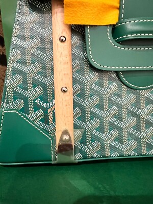 極美品 GOYARD PVC クラッチバッグ ファスナー 総柄 グリーン 緑 楽天市場】ゴヤール グリーンの通販