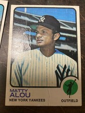 1973 Topps #132 Matty Alou - Yankees