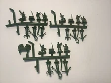 Atlantic Toy Soldiers 1/72 scale Anti-Tank Gun Crews (3x)