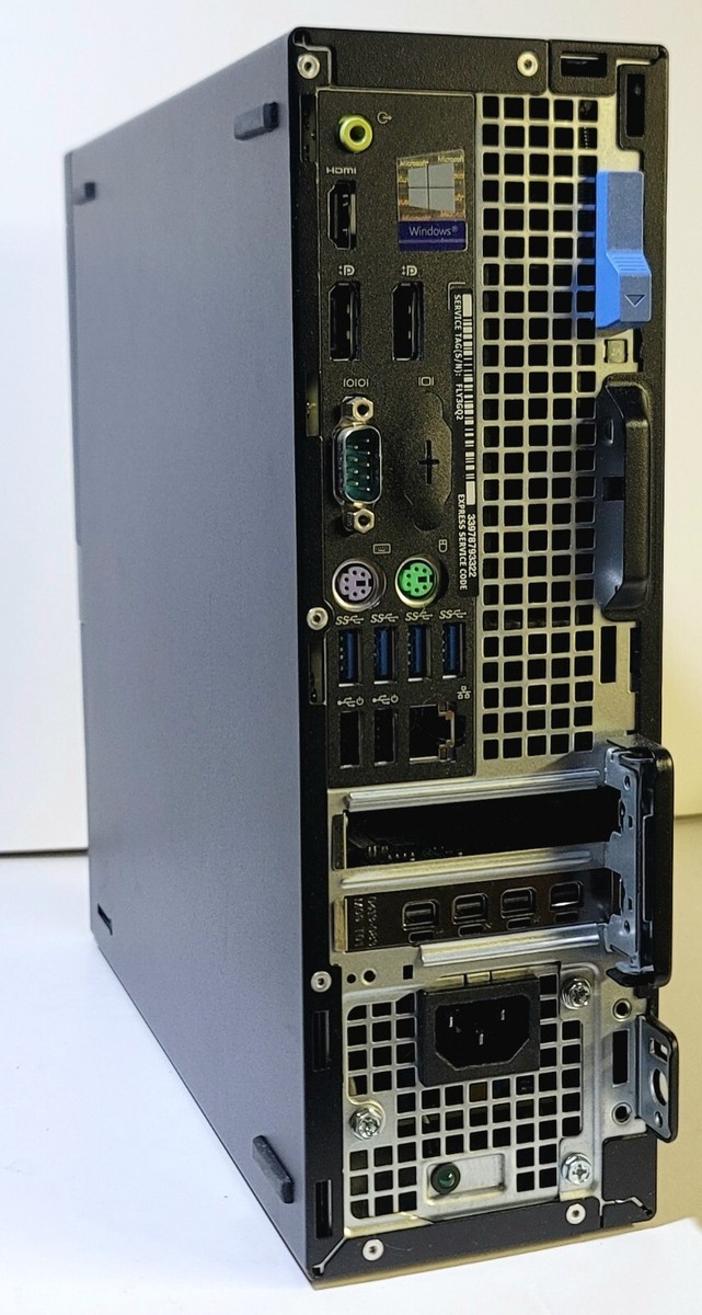 Dell Optiplex 7050 SFF Desktop Computer Intel i7 16GB 256SSD Win