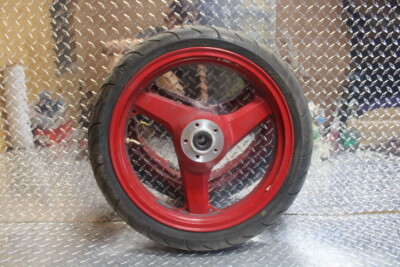 2000 Kawasaki Ninja ZX12R ZX1200A OEM FRONT WHEEL RIM W TIRE 41073