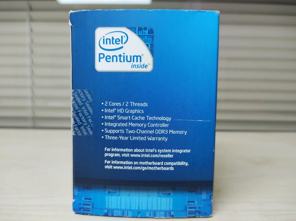 Intel Pentium G620, 2.6GHz 2Cores 3Mb Socket 1155 (LGA1155) SR05R *NEW* - Image 4 of 4