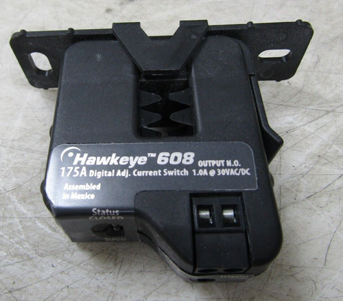 💥VERIS INDUSTRIES 175 AMP HAWKEYE 608 DIGITAL ADJ. CURRENT SWITCH