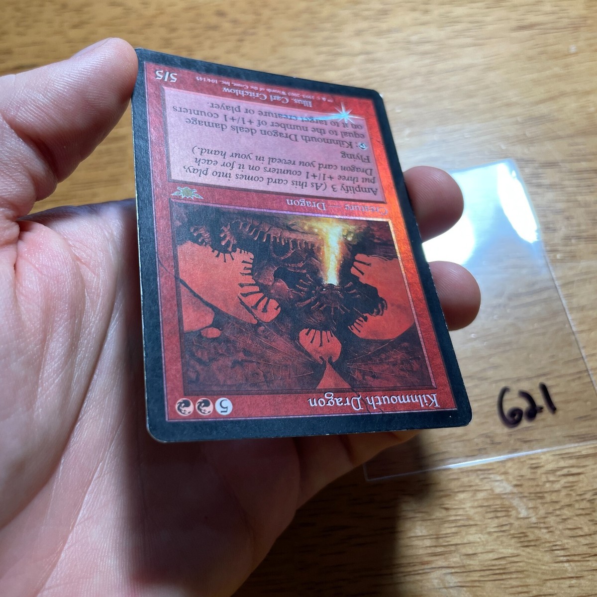 🔥 Kilnmouth Dragon FOIL - Vintage - LGN - Legions - MTG - See pix