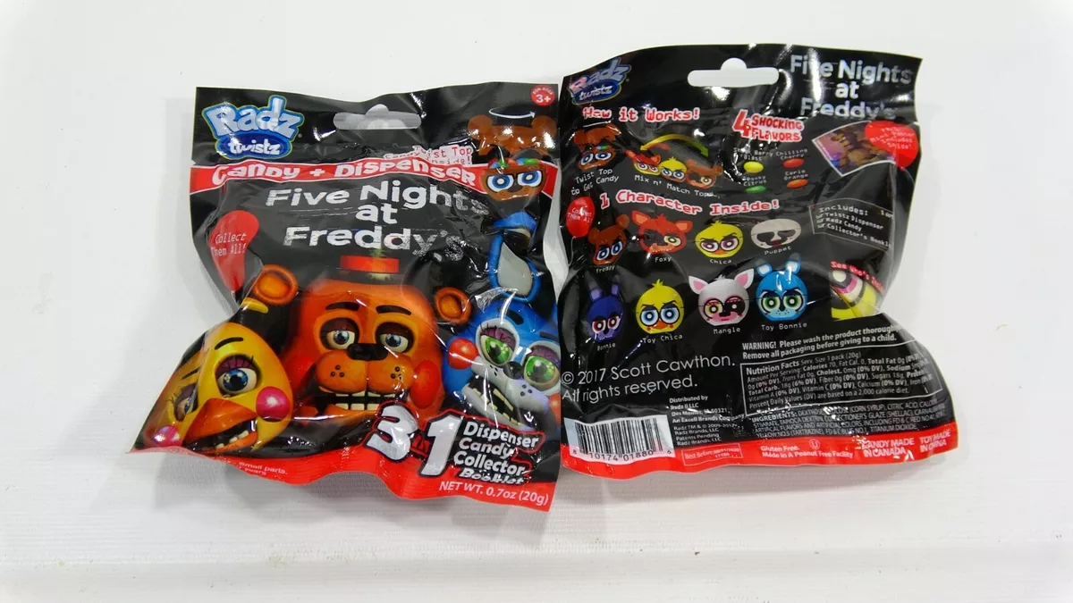 2 - RADZ Twistz 3 & 1 Five Nights At Freddy's Candy & Dispenser