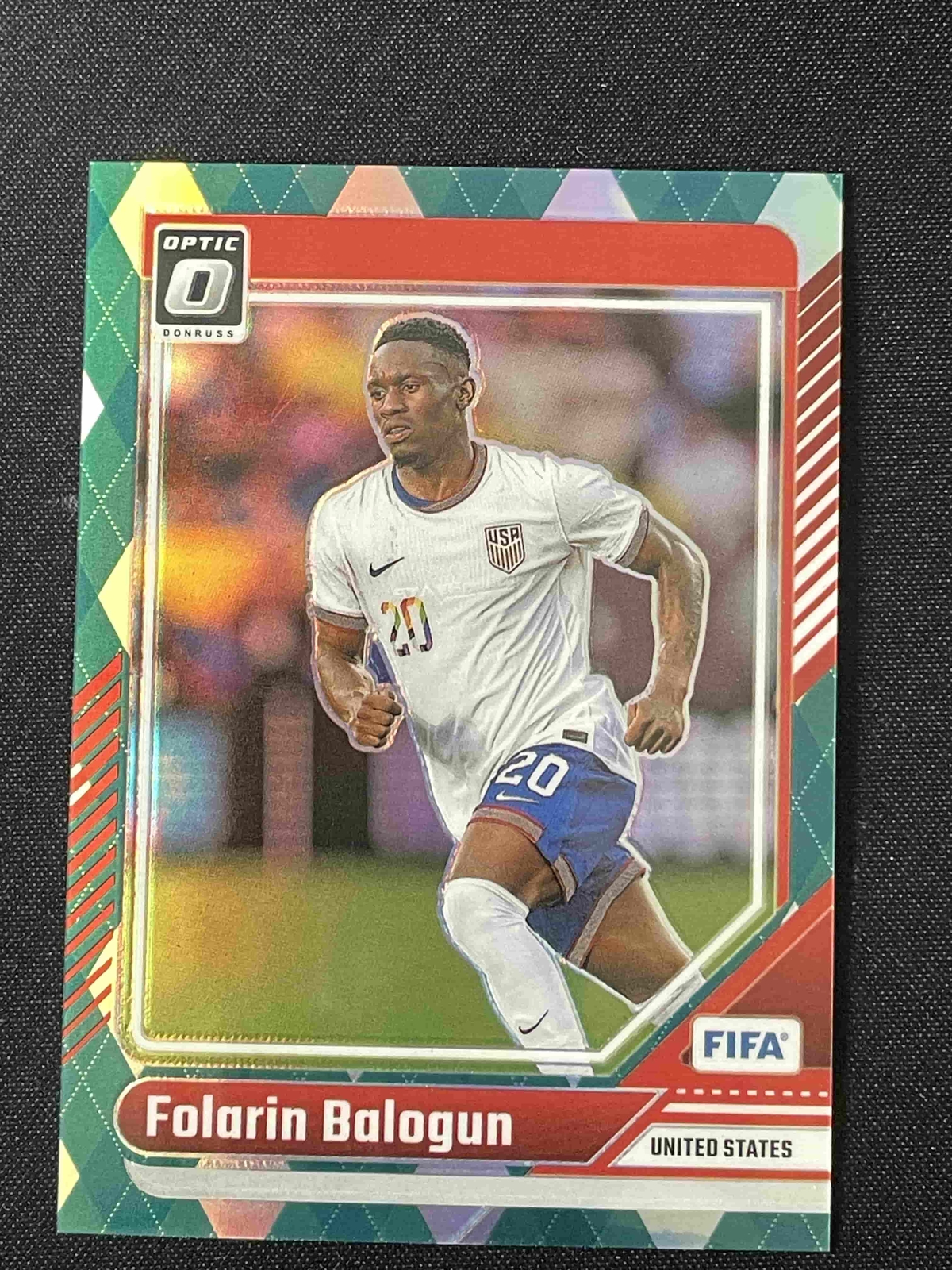Folarin Balogun 2024-25 Panini Donruss Optic Argyle Prizm #4