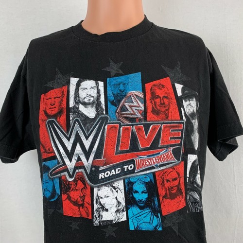 WWE Live Road To Wrestlemania T Shirt 