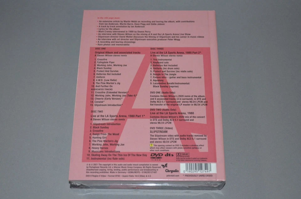 Jethro Tull – A - (The 40th Anniversary Edition) / 3CD+3DVD Limited / New Sealed - Bild 2 von 2