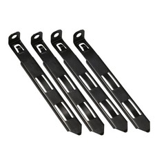 RLB-HILON 4PCS Headlight Mounting Installation Retainer Clip Tab Black