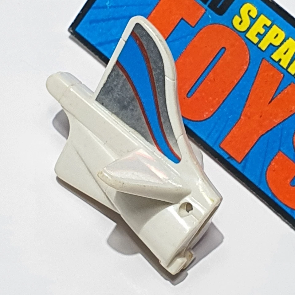 De colección Transformers G1 Slingshot ALETA COLA ala vertical original 1986 pieza Foto 4 de 4