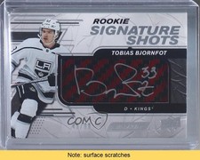 2019 Upper Deck Engrained Red Stick 45/99 Tobias Bjornfot #RSS-TO Auto READ a1h