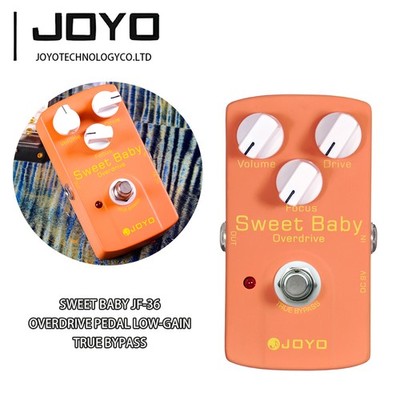 JOYO Overdrive Pedal Low-Gain Adapt to Various OD Styles Sweet Baby JF-36