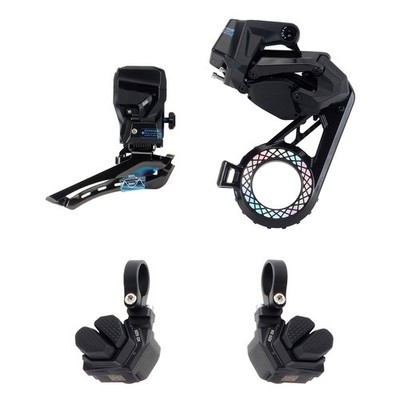 2x Carbon Oversized Pulley Cage