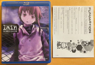Serial Experiments Lain The Complete Collection (Blu-ray/DVD, 2015) anime show