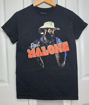 Post Malone Cowboy Shirt! Posty Co. Small S Black T