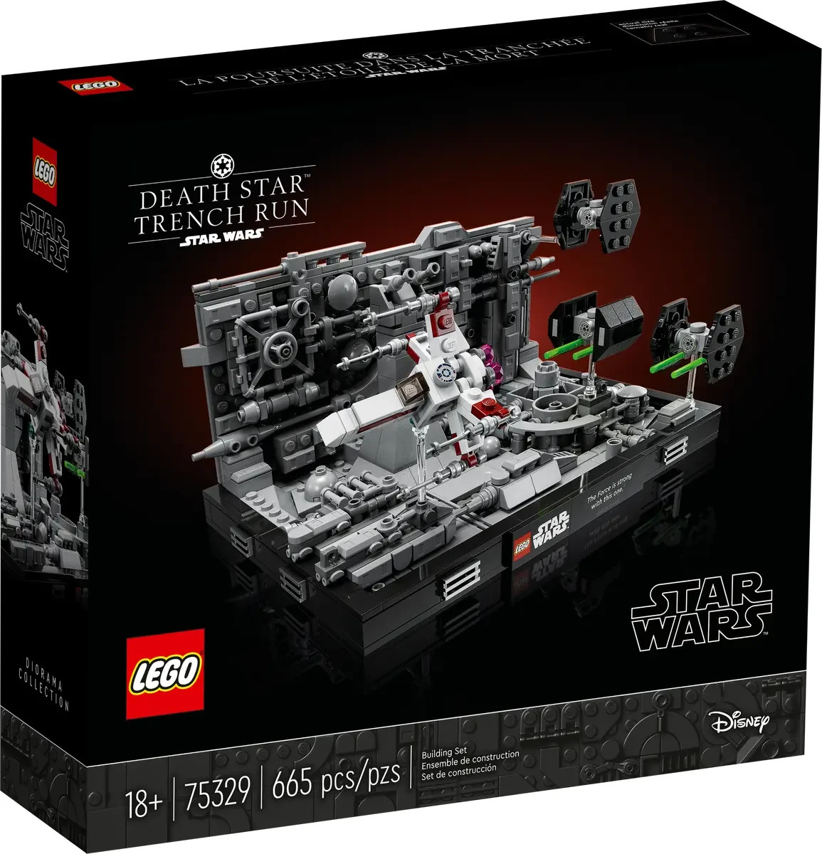 LEGO Star Wars: Death Star Trench Run Diorama (75329) - Bild 11