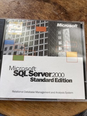Microsoft SQL Server 2000 Standard Edition with Product Key