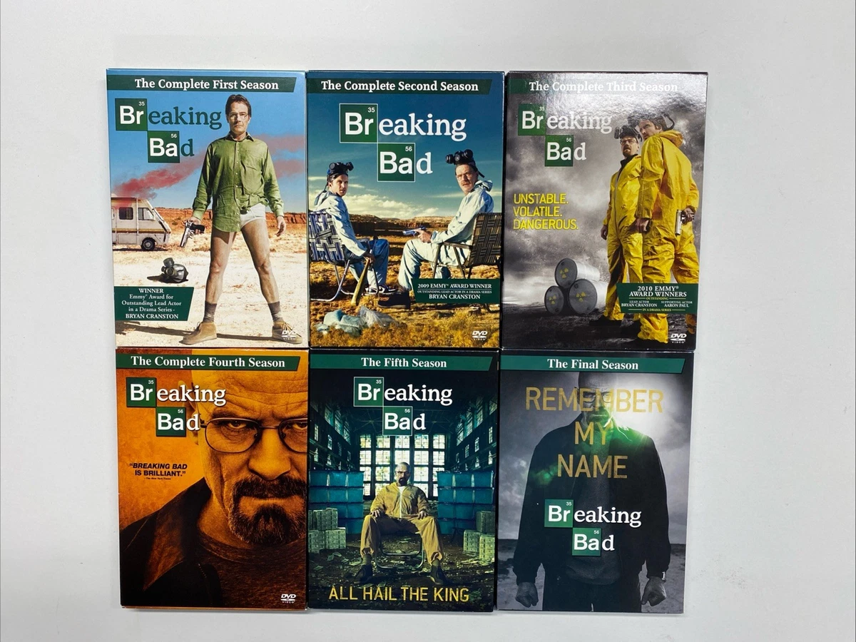 Breaking Bad Complete Series Box Set DVDs & Blu-ray Discs for sale