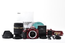 Excellent condition Nikon D3200 18 270 TAMRON lens set red