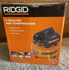 RIDGID OF60150HB 6 Gal. Portable Electric Pancake Air Compressor