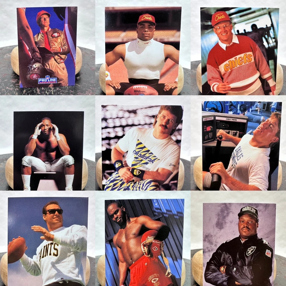 1991 NFL Pro Set Portrait Trading Card 101-200 You Pick Funny Novelty Gift - Image 3 of 3