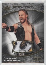 2021 Upper Deck AEW Spectrum Dark Memorabilia 15/25 Hangman Adam Page #10 09q5