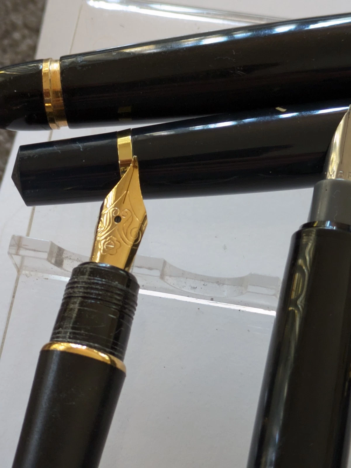 Vtg 10x Fountain Pen Lot - Steel Nibs - product detail image 7