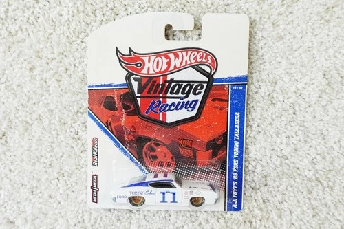 Hot Wheels Vintage Racing #28/30 A.J. Foyt's '69 Ford Torino Talladega w RRs