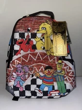 Sprayground Sesame Street Legends Mini Backpack Limited Edition Sold Out In Hand