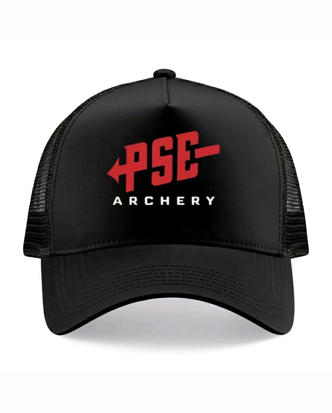 PSE Archery Black Snapback Trucker Cap Unisex