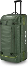 Gonex Rolling Duffle Bag with Wheels, 100L Water Repellent Large Wheeled Travel 