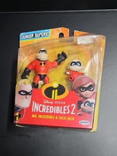 Jakks Disney Pixar Incredibles 2 Mr. Incredible Jack-Jack Action Figures
