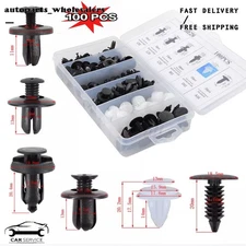 100 Fixing Fastener Kit Bumper Fender Liner Push Type Retainer Clips For Dodge