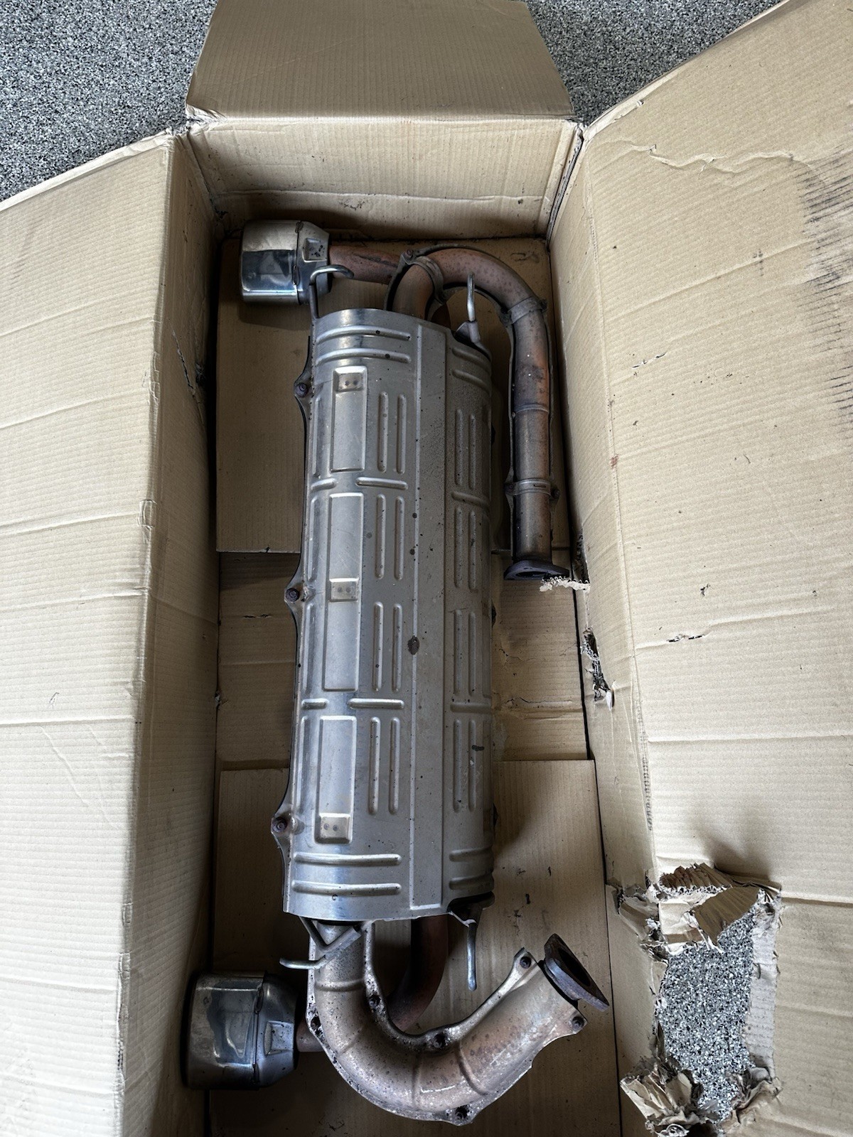 1991-2005 ACURA NSX OEM EXHAUST MUFFLER GOOD CONDITION