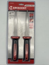 NEW 2 Pack! Crescent 6" Drywall Jab Saw Set w/ Sharpened Tip - CTJSAWSET2